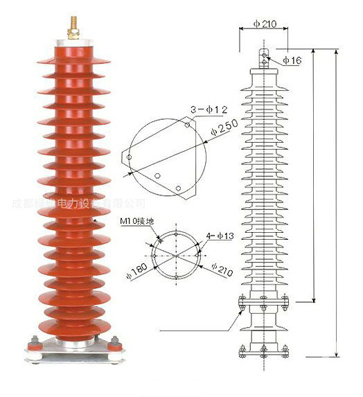 HY10WZ-90/235、HY10WZ-84/221電站型避雷器